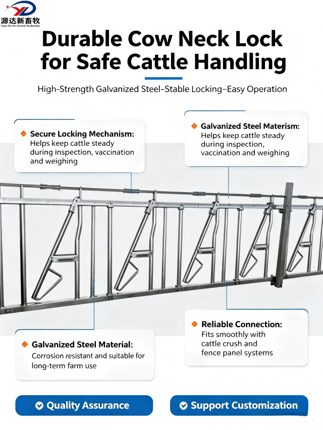 Heavy Duty Cattle Neck Clamp