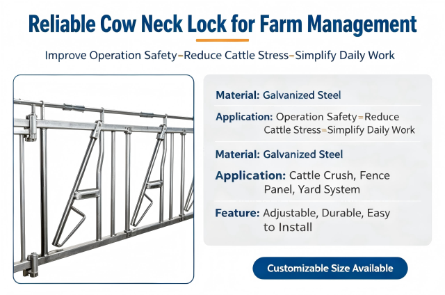 Heavy Duty Cattle Neck Clamp