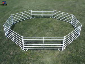 Heavy Duty Cattle Fence Galvanized Livestock Fence Panels for Dairy Farm and Ranch Equipment