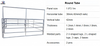 Heavy Duty Cattle Fence Galvanized Livestock Fence Panels for Dairy Farm and Ranch Equipment