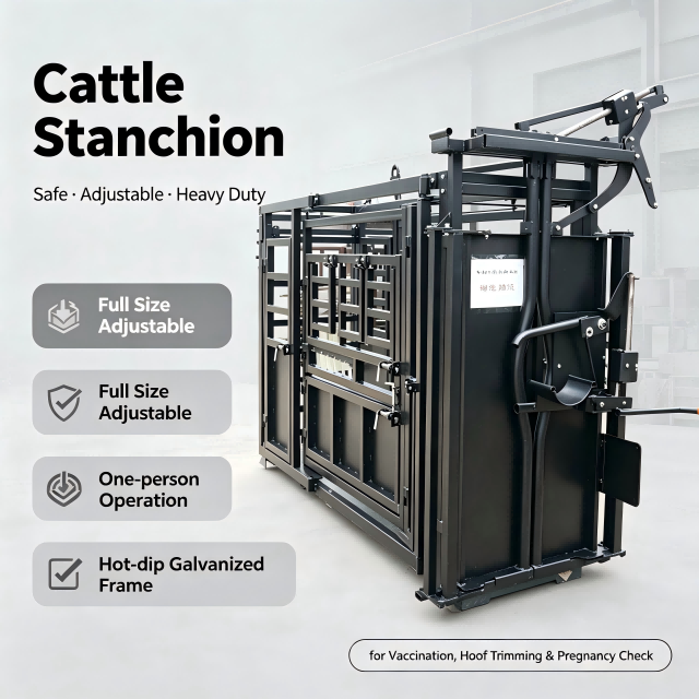 Heavy Duty Cattle Restraint Crush