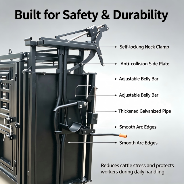 Heavy Duty Cattle Restraint Crush